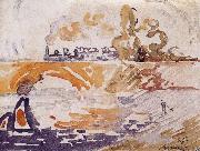 Paul Signac Trestle Spain oil painting artist